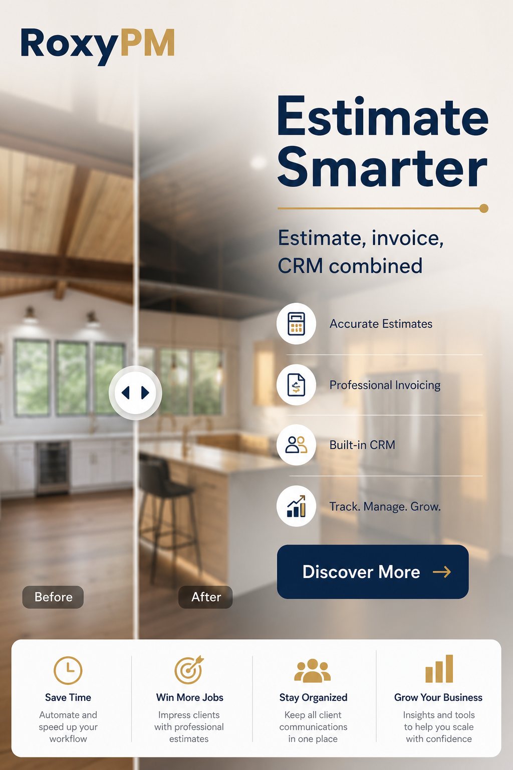 Estimate smarter with RoxyPM