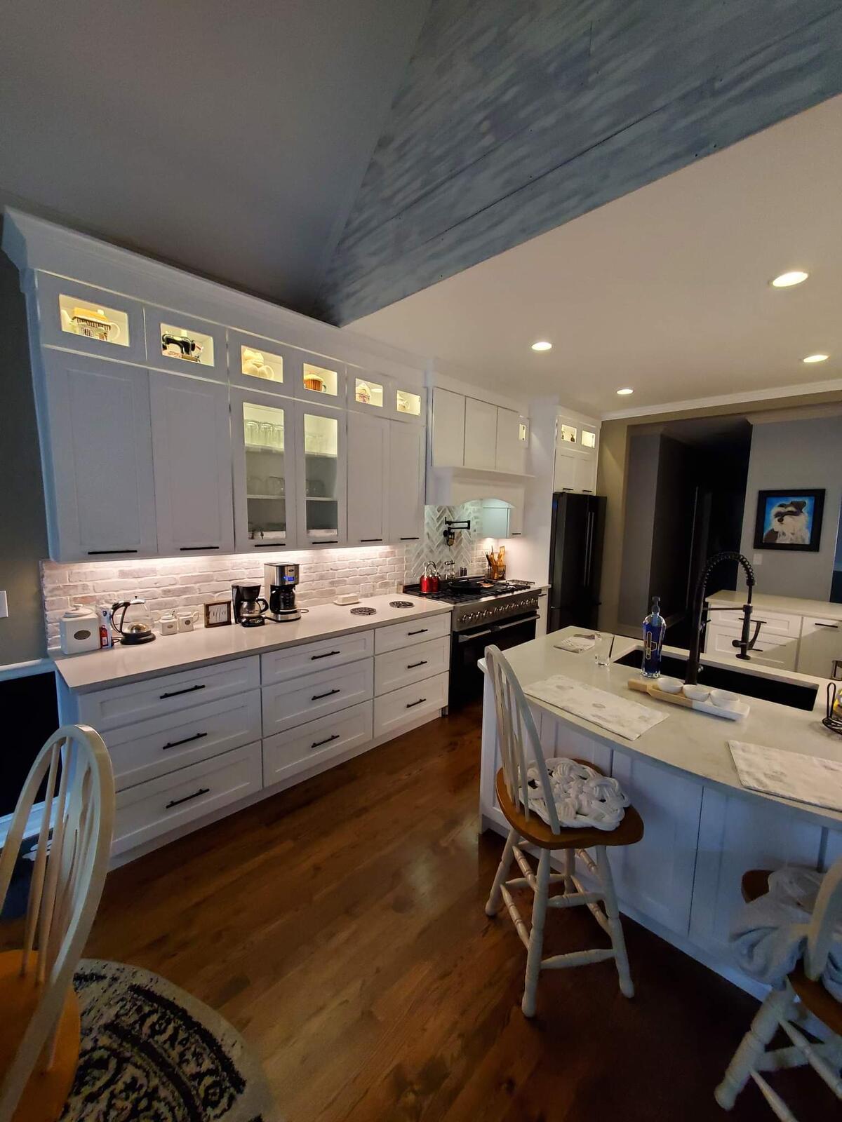 Completed kitchen project