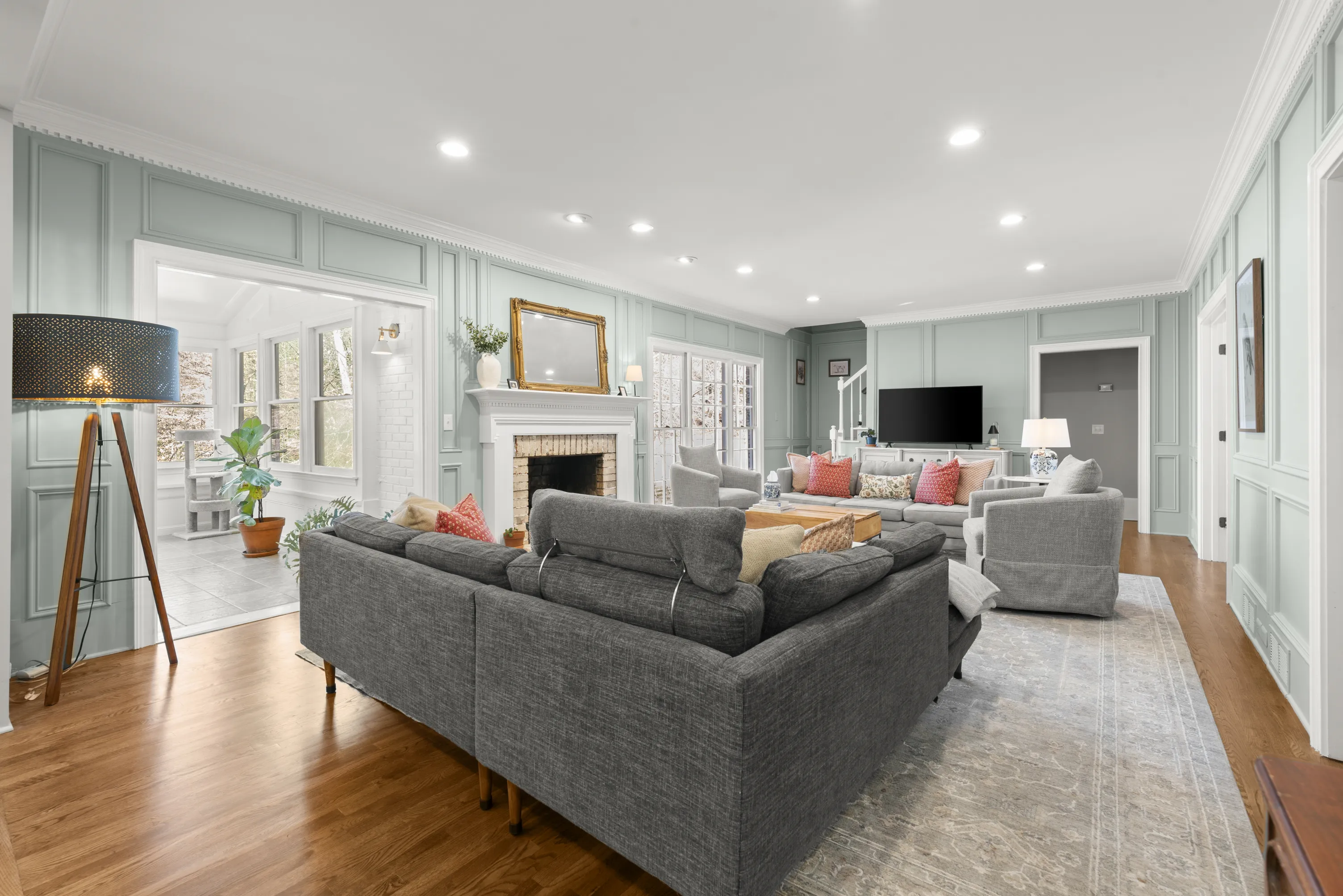 Interior finish and renovation work