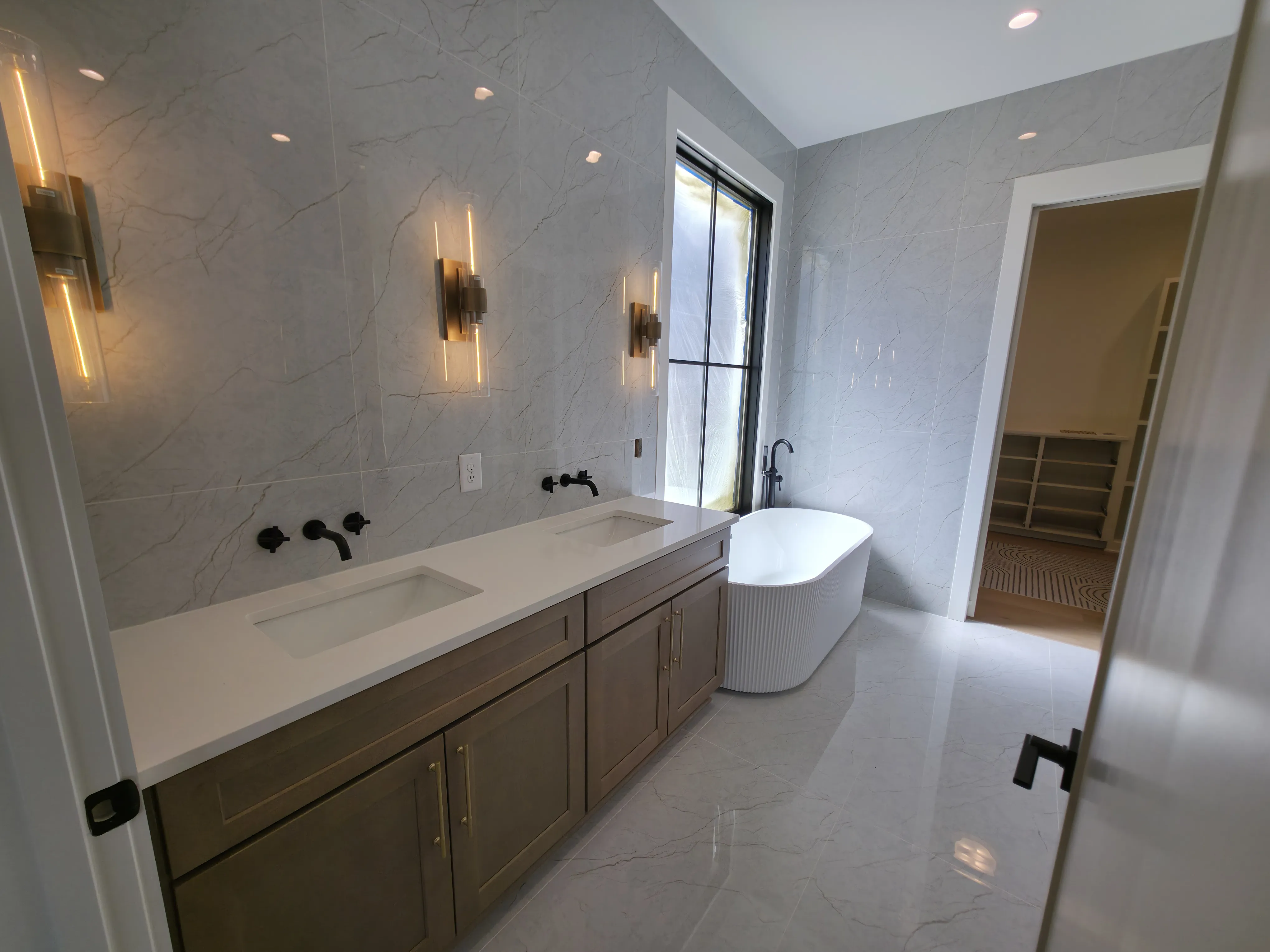Completed bathroom project