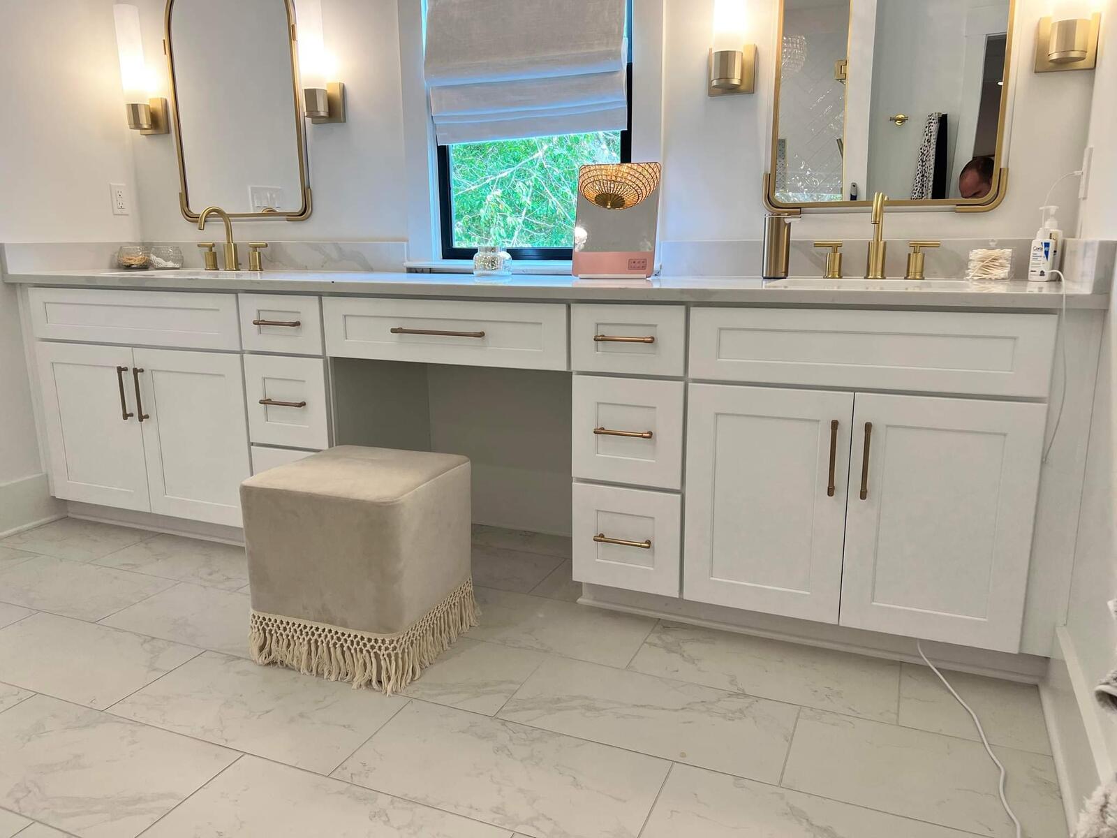 Completed bathroom project