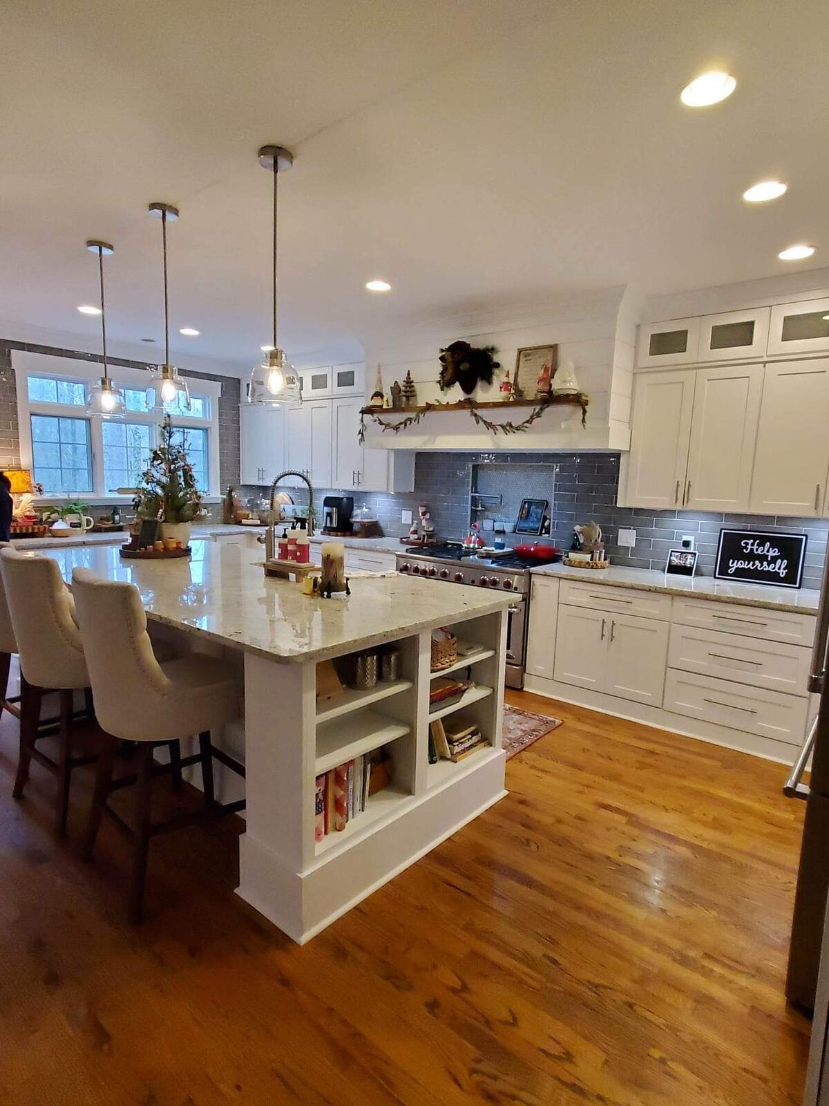 Completed kitchen project